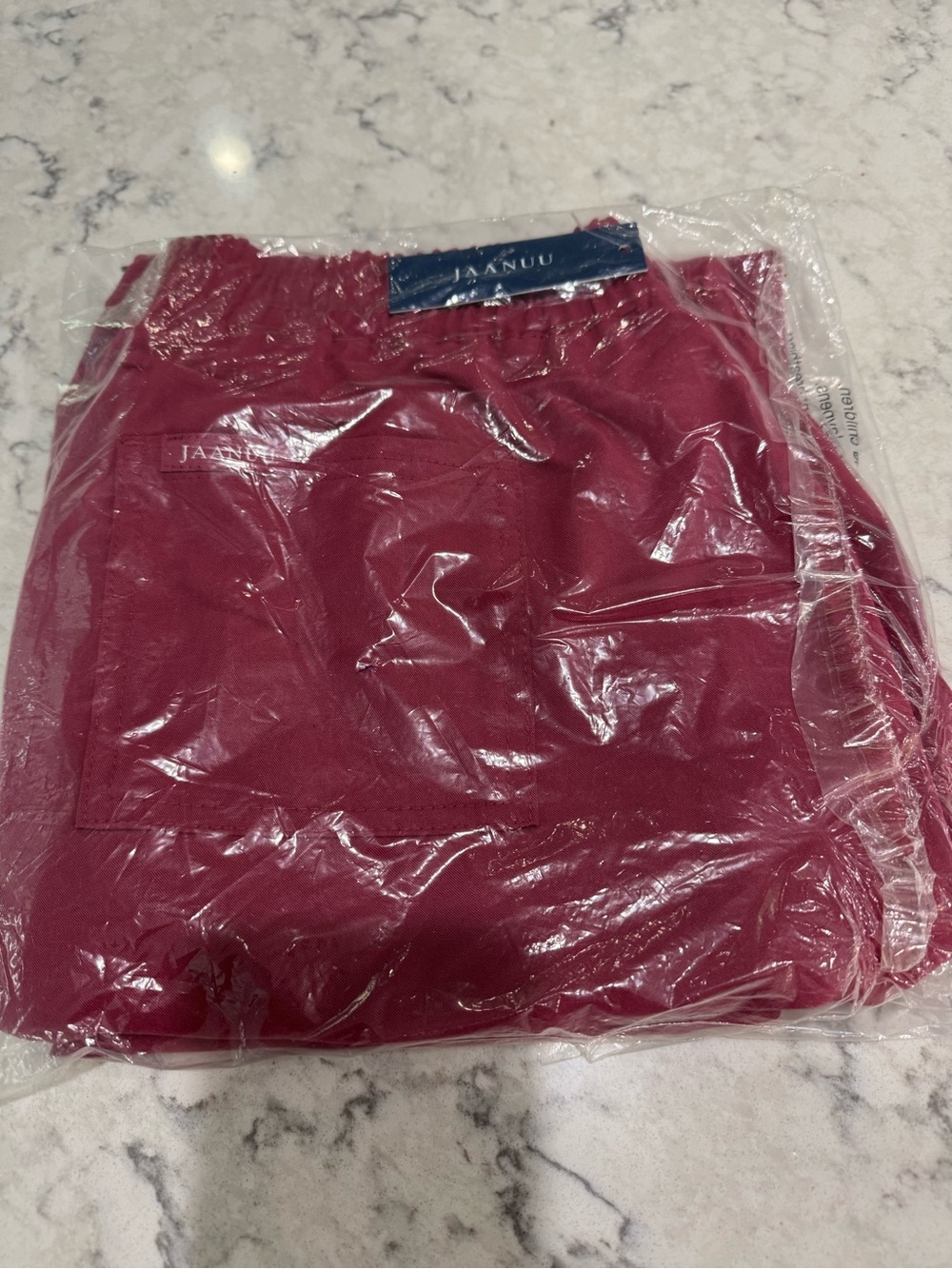 Women’s Jaanuu Classic Burgundy Scrub pants in size M, model #J95135 NWT